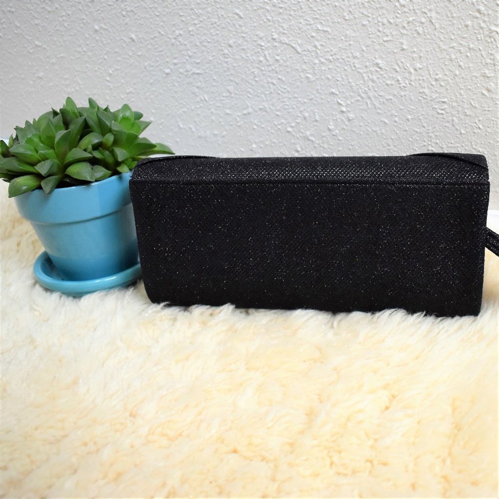 Vintage Gunne Sax Black Convertible Clutch - Picture 3 of 10